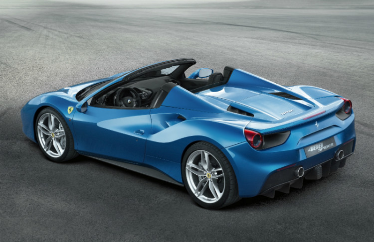 Ferrari 488 Spider_rear three quarter