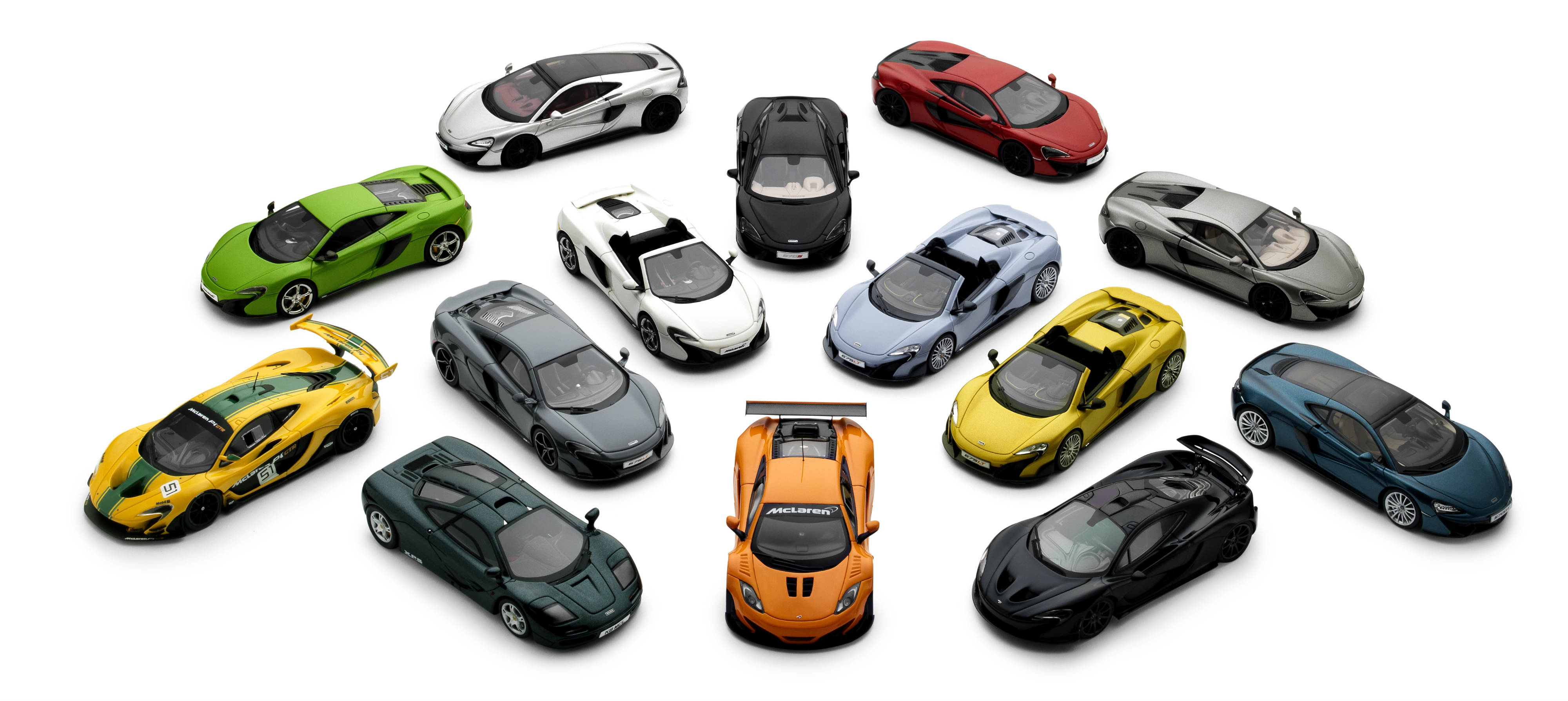 mclaren car toy models