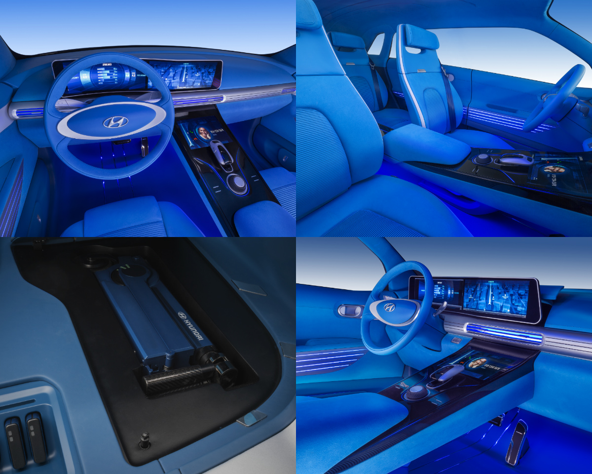 Hyundai FE Fuel Cell Concept is a nextgeneration hydrogenpowered car