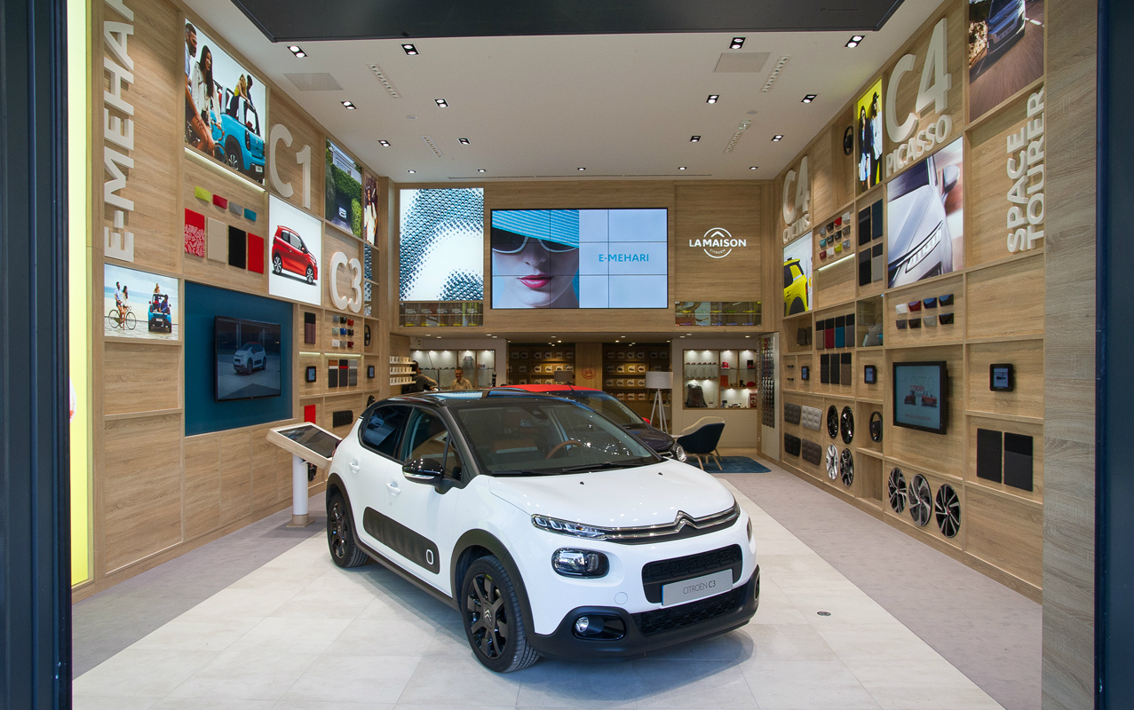 Citroen opens an unconventional urban dealership in Paris called La