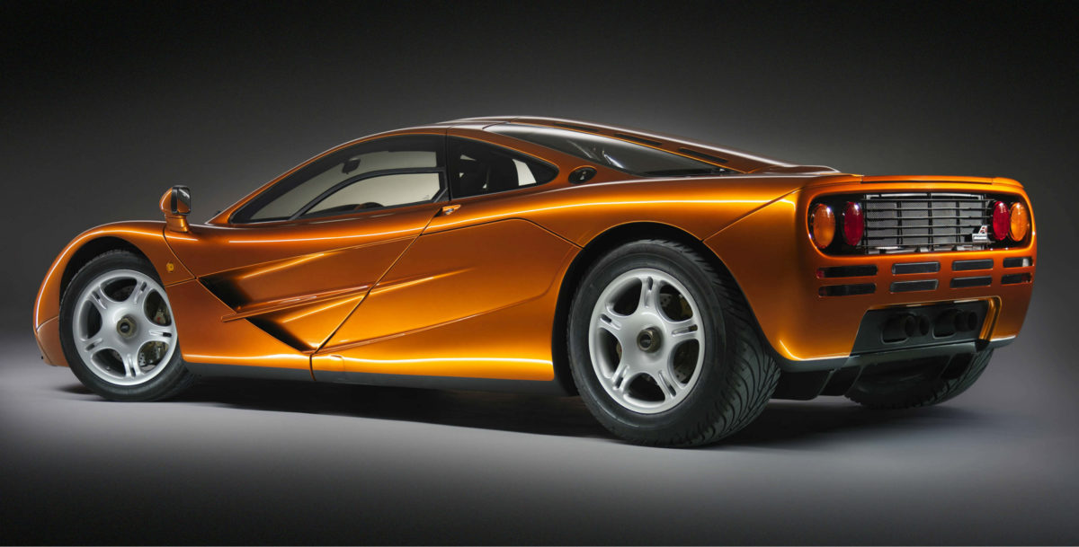 McLaren F1 product presentation in 1992 – styling | Torque