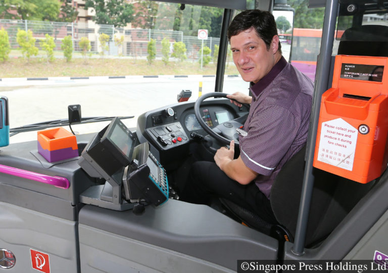 SBS Transit's South African bus captain Torque