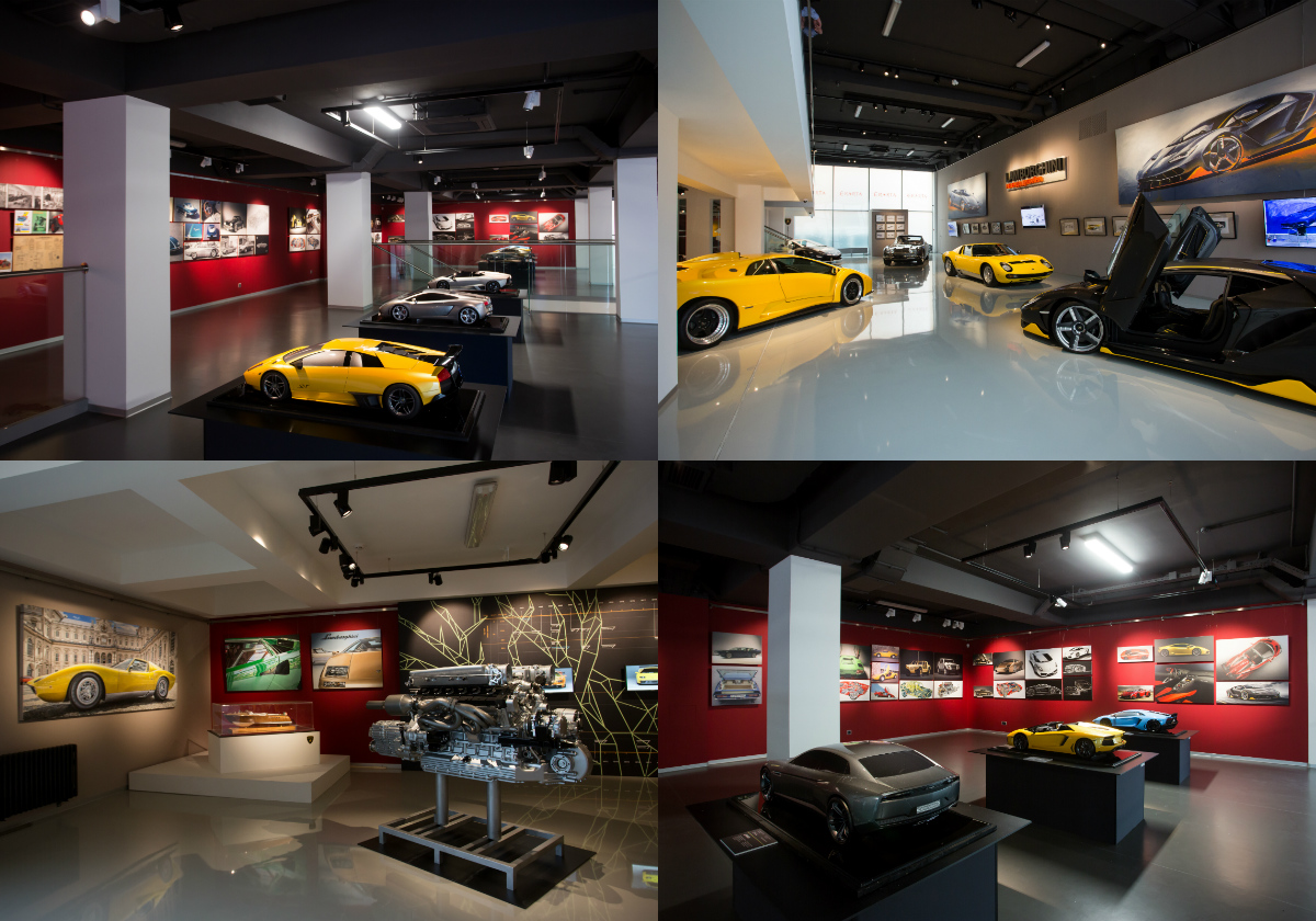 Lamborghini design exhibition opens in St. Petersburg