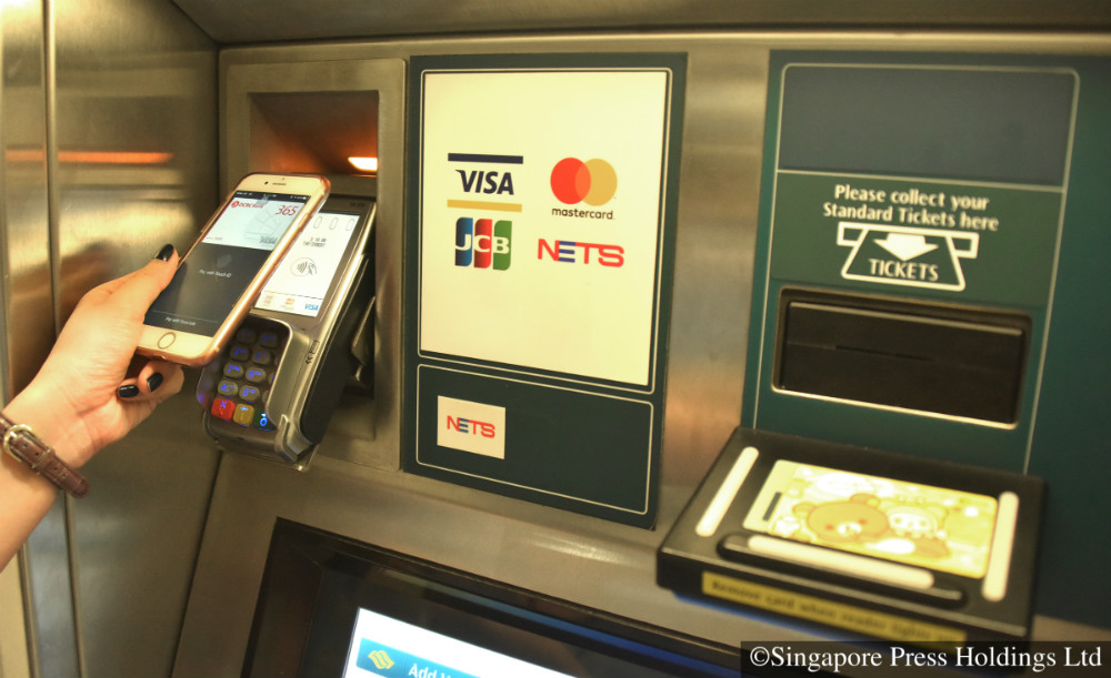 Use Visa, Nets and your mobile phone to pay for train and bus rides