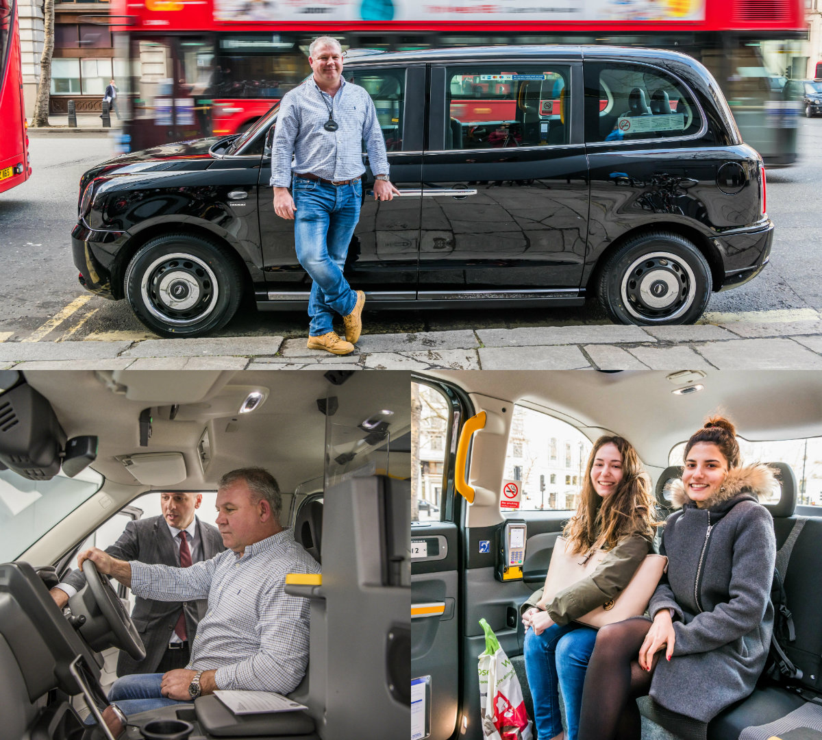First TX electric taxi picks up its first fare in London