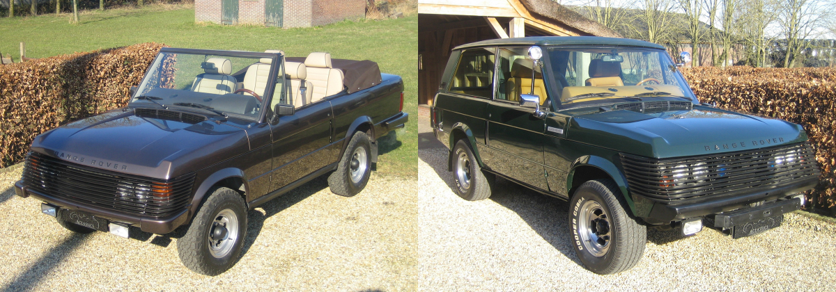 Special Range Rovers sold at auction for record prices