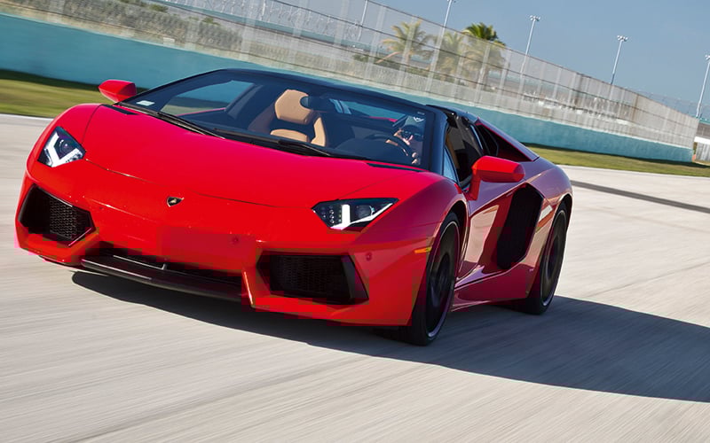 Aventador Roadster is a hurricaneforce hairdryer Torque