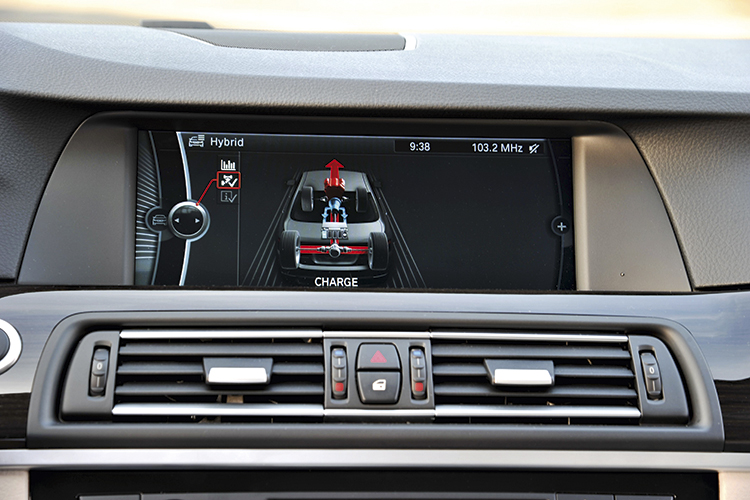 bmw activehybrid 5 power flow