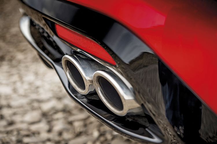 kia stinger exhaust