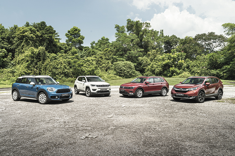 mini countryman vs jeep compass vs vw tiguan vs honda cr v torque mini countryman vs jeep compass vs vw tiguan vs honda cr v torque