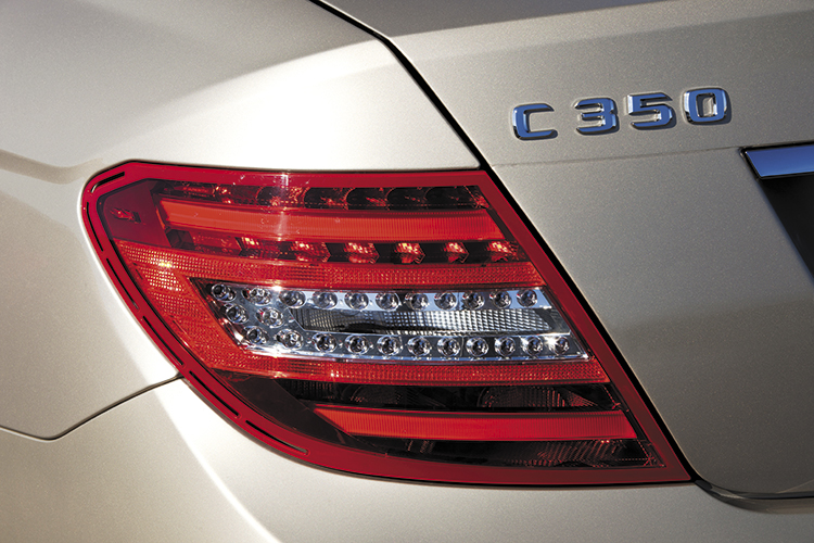 mercedes-benz c-class c350 badge