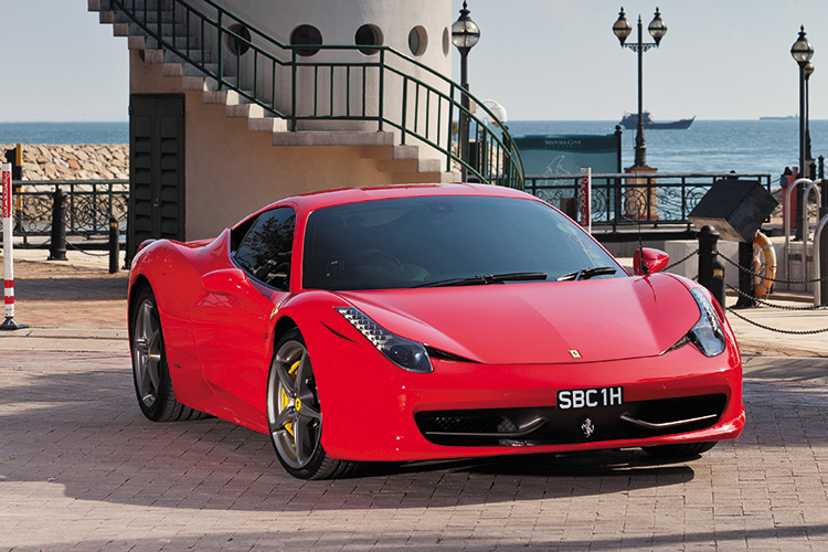 ferrari 458 italia front