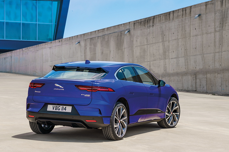 jaguar i-pace rear