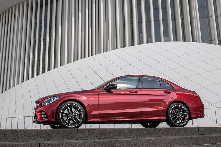 mercedes-amg c43 side