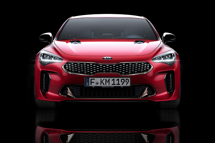 kia stinger front