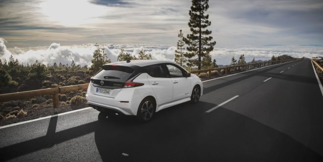 The new Nissan Leaf