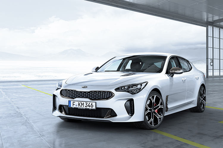 kia stinger front