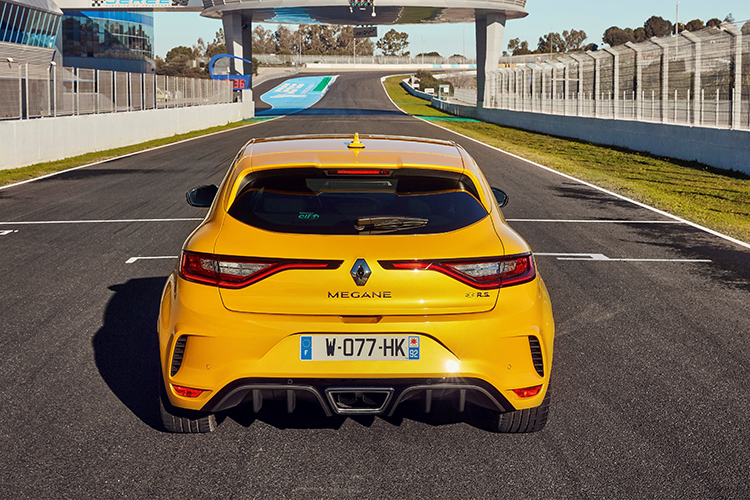 renault megane rs rear