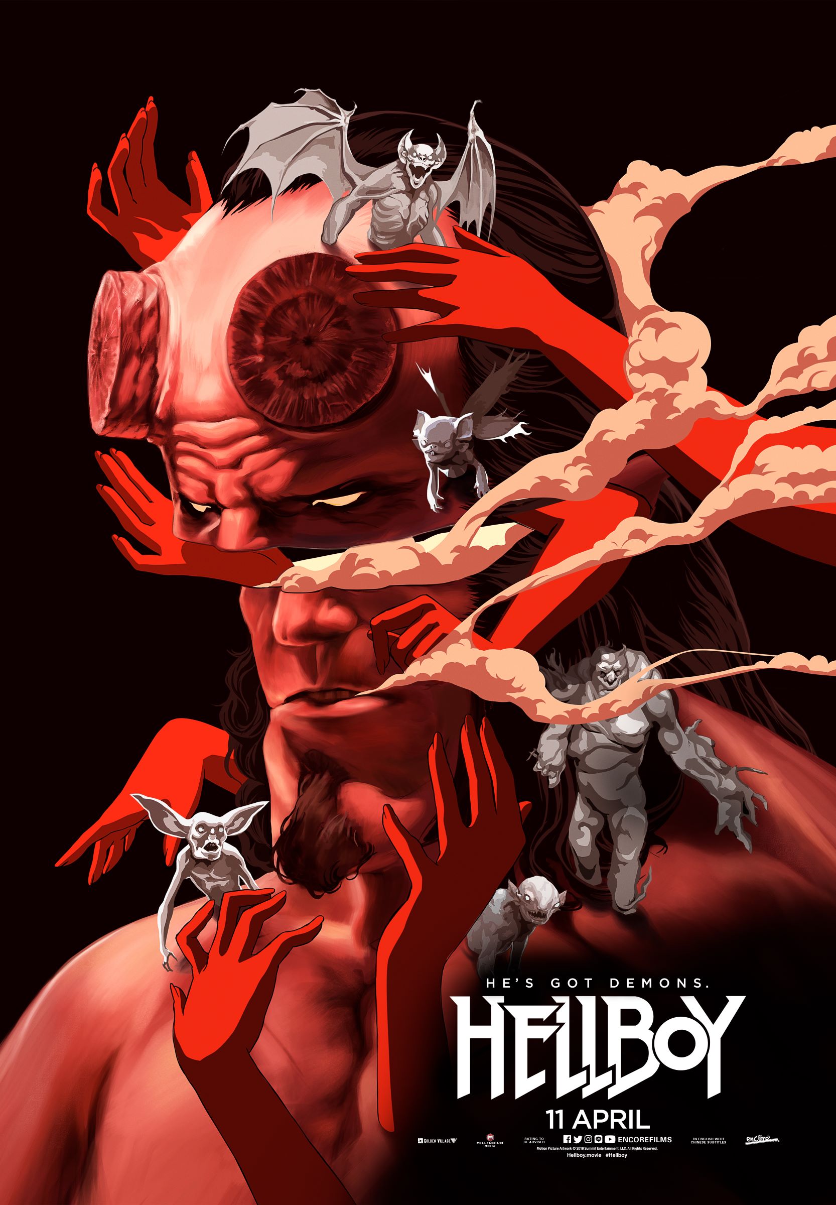 Win Movie Giveaway Complimentary Tickets To Hellboy Torque