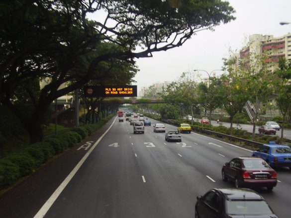 road shoulder