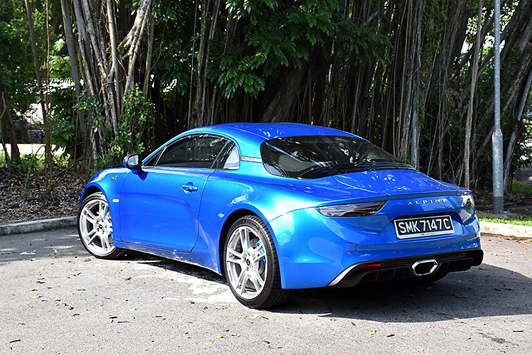 alpine a110 rear