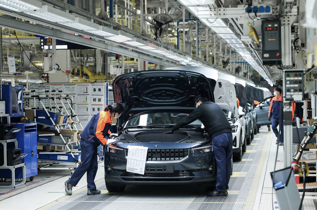  Polestar 2 production