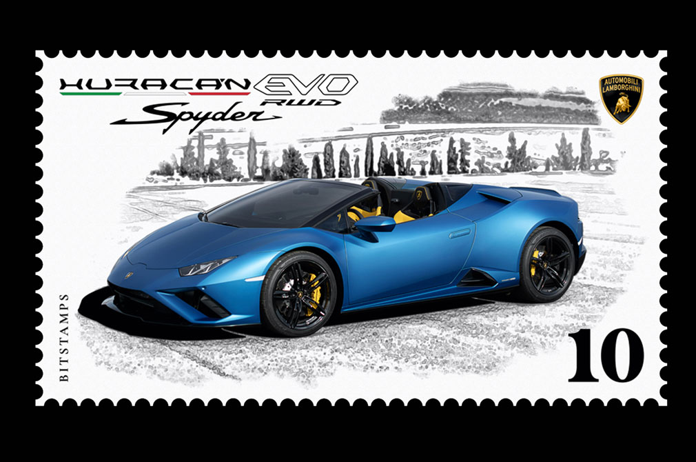 Lamborghini Bitstamps app