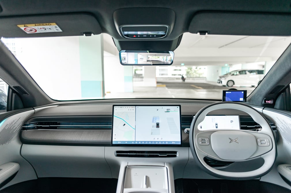 xpeng g6 performance interior