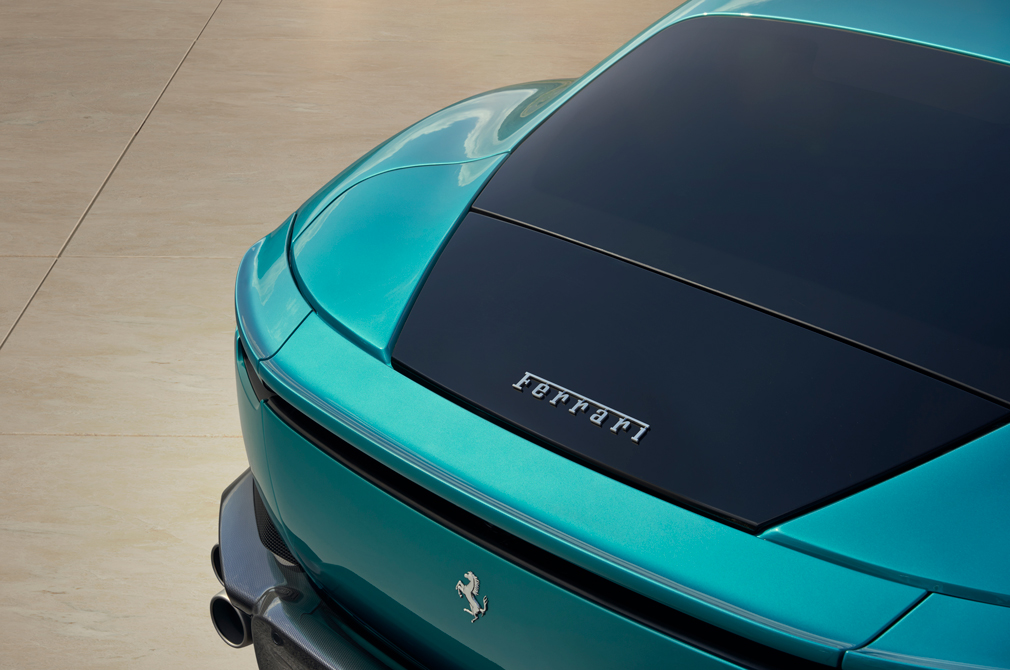 ferrari amalfi rear