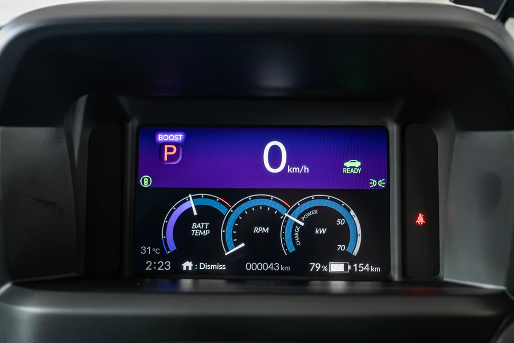 honda super-one boost mode gauges