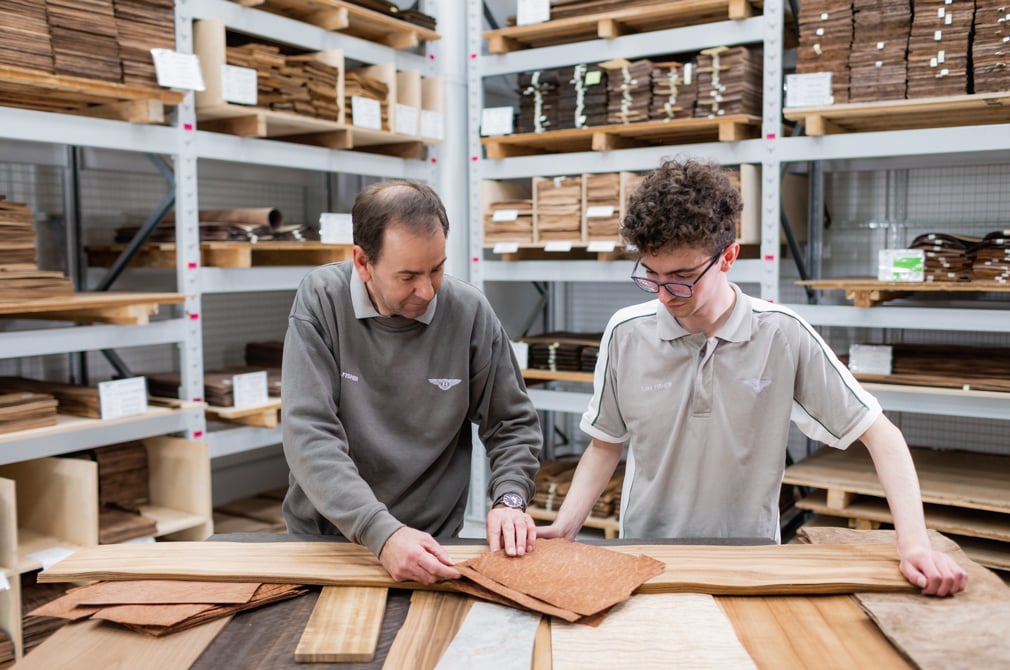 bentley crewe wood trimmings
